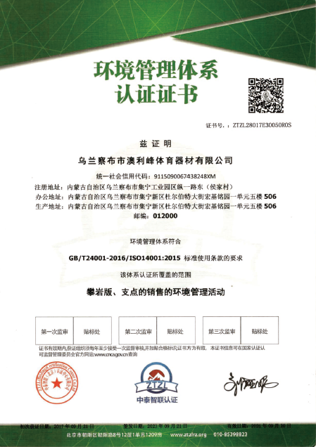 ISO 14001 Environmental Management